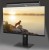 Lampa biurkowa zasilana z USB do monitora biurka i klawiatury Ściemnialna AVA Z7617 Emos LED lampka regulowana 3000K 4000K 5000K laptopa mocowana na monitorze Czarna