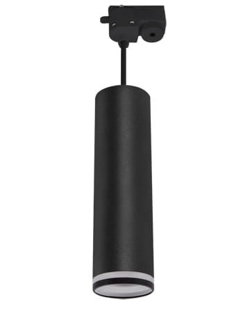 Lampa szynowa wisząca punktowa Industrialna szynowy GU10 Zula Tra 20 Black 03994 Struhm Ideus Loft nowoczesna sufitowa oświetlenie szynowe 230V zwis szynoprzewodu czarna