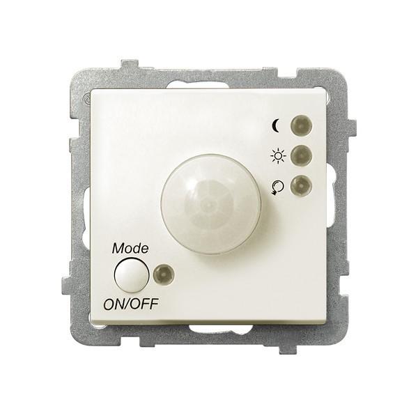 Elektroniczny czujnik ruchu ŁP-16R/m/27 Sonata OSPEL ecru