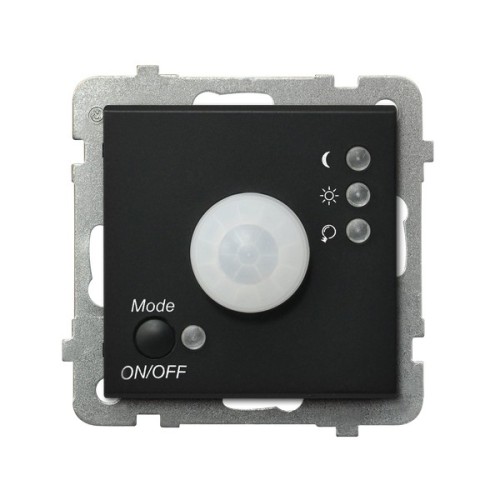 Elektroniczny czujnik ruchu ŁP-16R/m/33 Sonata OSPEL czarny metalik czarne czarna
