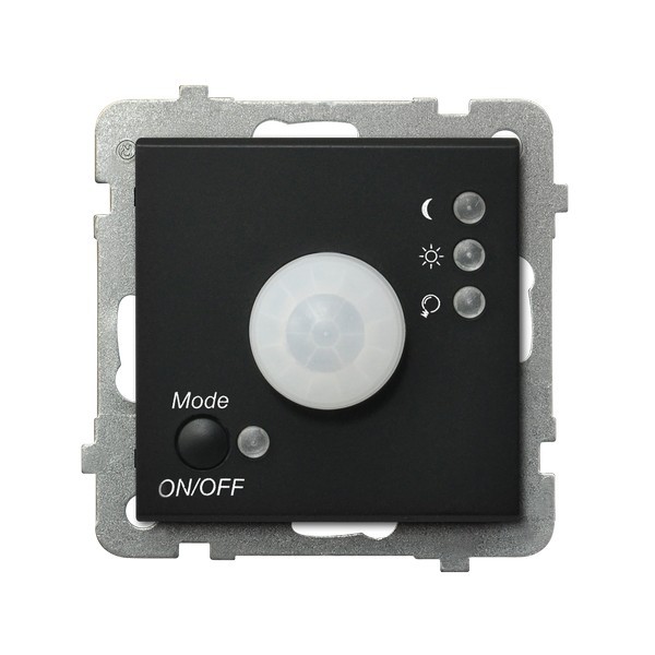 Elektroniczny czujnik ruchu ŁP-16R/m/33 Sonata OSPEL czarny metalik czarne czarna