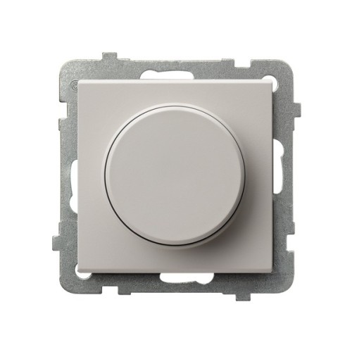 Ściemniacz uniwersalny do obciążenia żarowego, halogenowego oraz LED ŁP-8RL2/m/82 Sonata OSPEL kaszmir