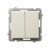 Łącznik schodowy + jednobiegunowy ŁP-9R/m/27 Sonata OSPEL ecru