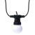 Lampki ogrodowe Girlanda Łańcuch Party 10x 5 LED do Ogrodu z Żarówkami DCPW01 Emos Dekoracyjny 5m   IP44 WW Dekoracja sznur ciepły mleczne
