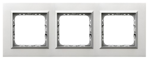 Ramka potrójna R-3RAC/35/38 Sonata OSPEL aluminium