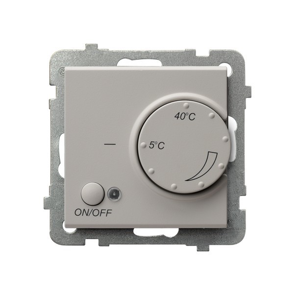Regulator temperatury z czujnikiem podpodłogowym RTP-1R/m/82 Sonata OSPEL kaszmir
