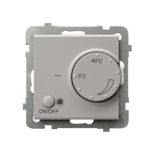 Regulator temperatury z czujnikiem napowietrznym RTP-1RN/m/82 Sonata OSPEL kaszmir