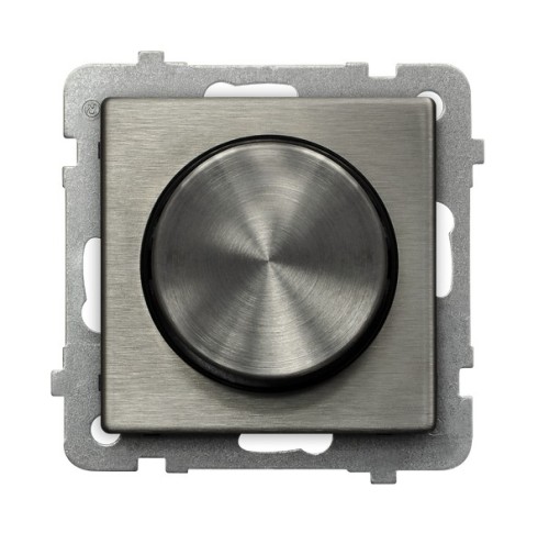 Ściemniacz uniwersalny do obciążenia żarowego, halogenowego oraz LED ŁP-8RML2/m/37 Sonata Stal Inox OSPEL stal inox