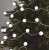 Lampki ogrodowe Girlanda Łańcuch kulki Big Cherry 40x LED do Ogrodu z Żarówkami D5AC01 Emos Dekoracyjny 4m lampki choinkowe świąteczne IP44 Dekoracja sznur zimna biel Biały