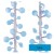 Lampki ogrodowe Girlanda Łańcuch kulki Big Cherry 40x LED do Ogrodu z Żarówkami D5AB01 Emos Dekoracyjny 4m lampki choinkowe świąteczne IP44 Dekoracja sznur Niebieski