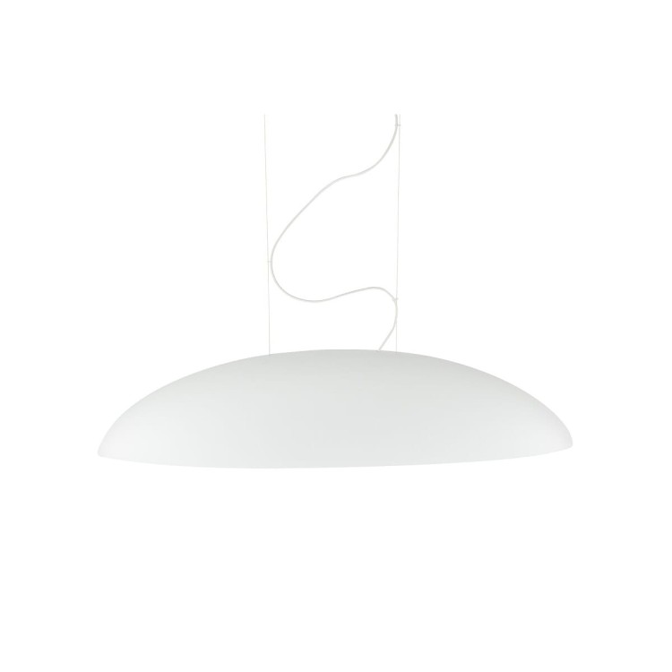 Lampa sufitowa wisząca Industrialna Loft CANOE WHITE GOLD V 7927 NOWODVORSKI Lighting E27 x5 oświetleniowa żyrandol nowoczesna do Kuchni Jadalni nad stół blat wyspę biało-złota zwis Inspiracje Premium - Outlet