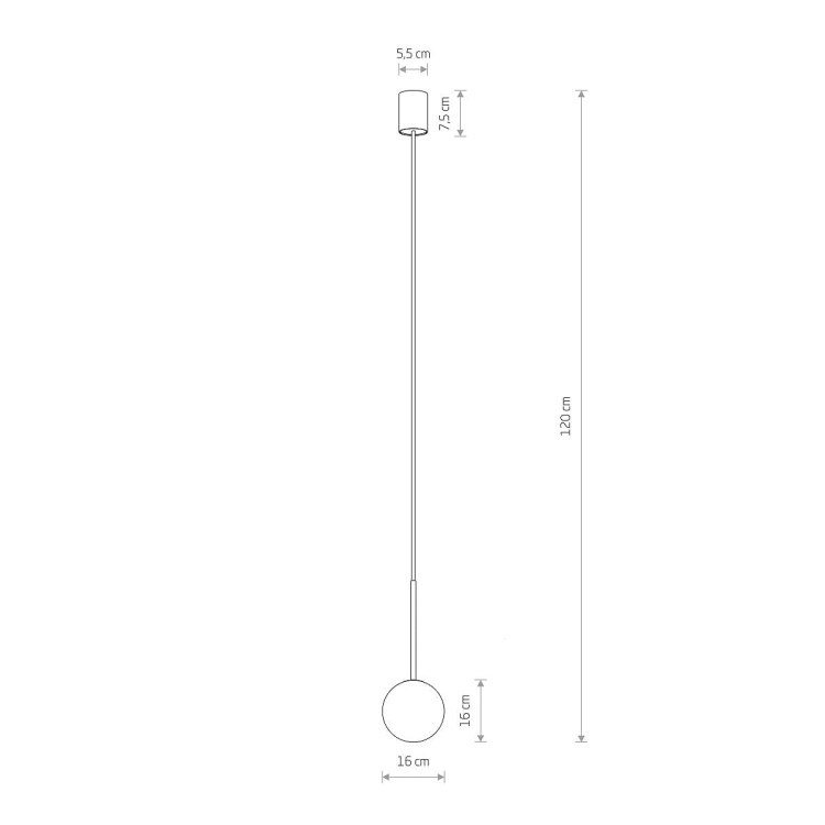 Lampa sufitowa wisząca Loft KARO I 10305 NOWODVORSKI Lighting G9 nowoczesna oprawa oświetleniowa kula biała zwis czarno-złoty czarny czarna metal szkło Inspiracje Premium - Outlet