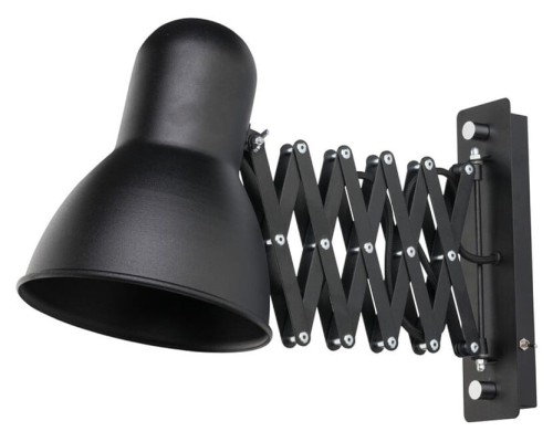 Lampa ścienna Kinkiet Industrialny Loft HARMONY I BLACK 9890 NOWODVORSKI Lighting E27 x1 regulowana nowoczesna oprawa oświetleniowa metalowy regulowany czarny pojedynczy Inspiracje Premium - Outlet