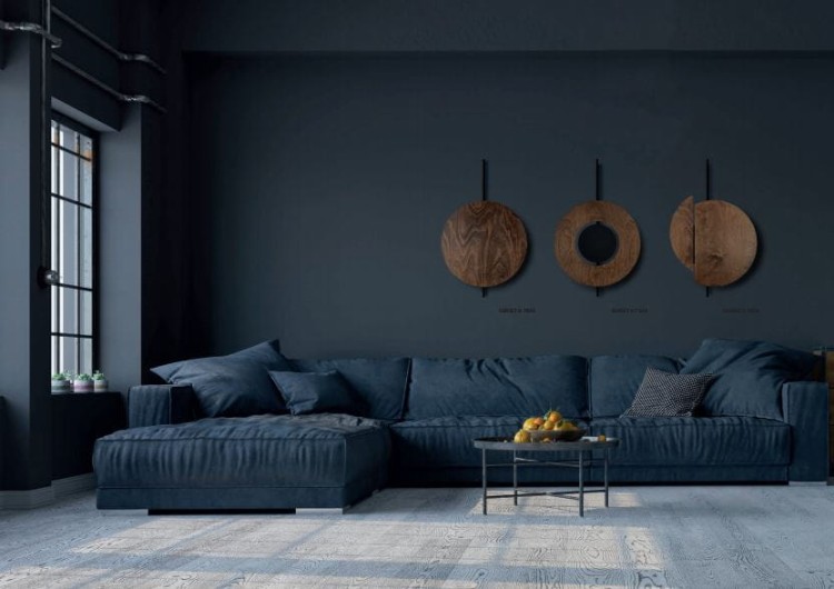 Lampa ścienna Kinkiet Industrialny Loft SUNSET NATURAL C 10578 NOWODVORSKI Lighting GX53 x2 okrąg drewniany nowoczesna oprawa oświetleniowa metal drewno sklejka podwójny Inspiracje Premium - Outlet