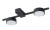 Lampa sufitowa plafon Industrialna Loft PILLS BLACK II 8264 NOWODVORSKI Lighting  GX53 x2 nowoczesna oprawa oświetleniowa metalowa nad stół blat wyspę czarna Inspiracje Premium - Outlet