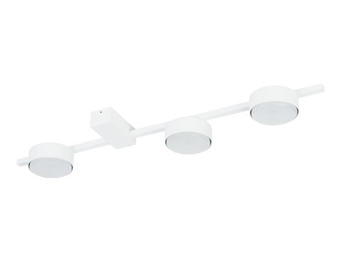 Lampa sufitowa plafon Industrialna Loft PILLS WHITE III 8268 NOWODVORSKI Lighting 3x GX53 nowoczesna oprawa oświetleniowa metalowa nad stół blat wyspę biała Inspiracje Premium - Outlet
