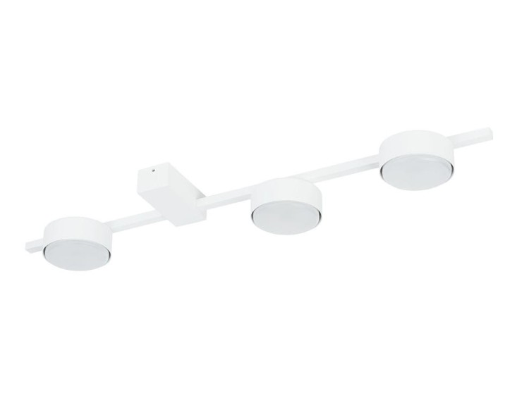 Lampa sufitowa plafon Industrialna Loft PILLS WHITE III 8268 NOWODVORSKI Lighting 3x GX53 nowoczesna oprawa oświetleniowa metalowa nad stół blat wyspę biała Inspiracje Premium - Outlet