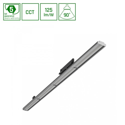Oprawa liniowa OPTIBAR CCT 12-42W CCT 230V 90st IP20 Ra90 1200x60x90mm Czarny Czarna 5 Lat Gwarancji SLI047400CCT_PW Spectrum LED lampa do szynoprzewodu