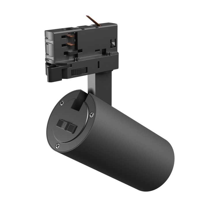 Lampa szynowa Reflektor szynowy ANDROMEDA PRIME na Szynoprzewód 3F CCT 16W 230V 25st IP20 śr. 63x134x184mm Czarny Czarna SLI033035CCT_PW Spectrum LED szynoprzewodu