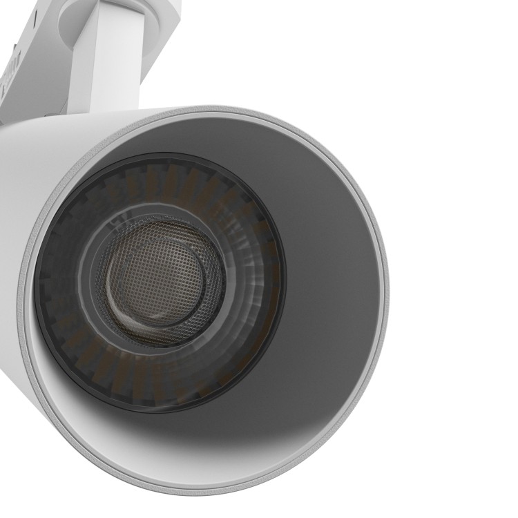 Lampa szynowa Reflektor szynowy ANDROMEDA PRIME na Szynoprzewód 3F CCT 16W 230V 25st IP20 śr. 63x134x184mm Biały Biała SLI033038CCT_PW Spectrum LED szynoprzewodu
