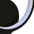 Kinkiet HOOP BLACK 7W LED ML1540 Milagro
