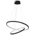 Lampa wisząca HOOP BLACK 51W LED ML1542 Milagro