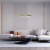 Lampa wisząca HOOP GOLD 27W LED ML1545 Milagro