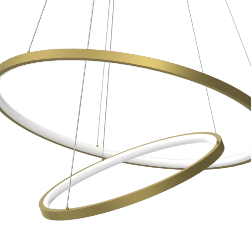 Lampa wisząca HOOP GOLD 51W LED ML1546 Milagro
