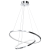 Lampa wisząca HOOP CHROME 51W LED ML1550 Milagro