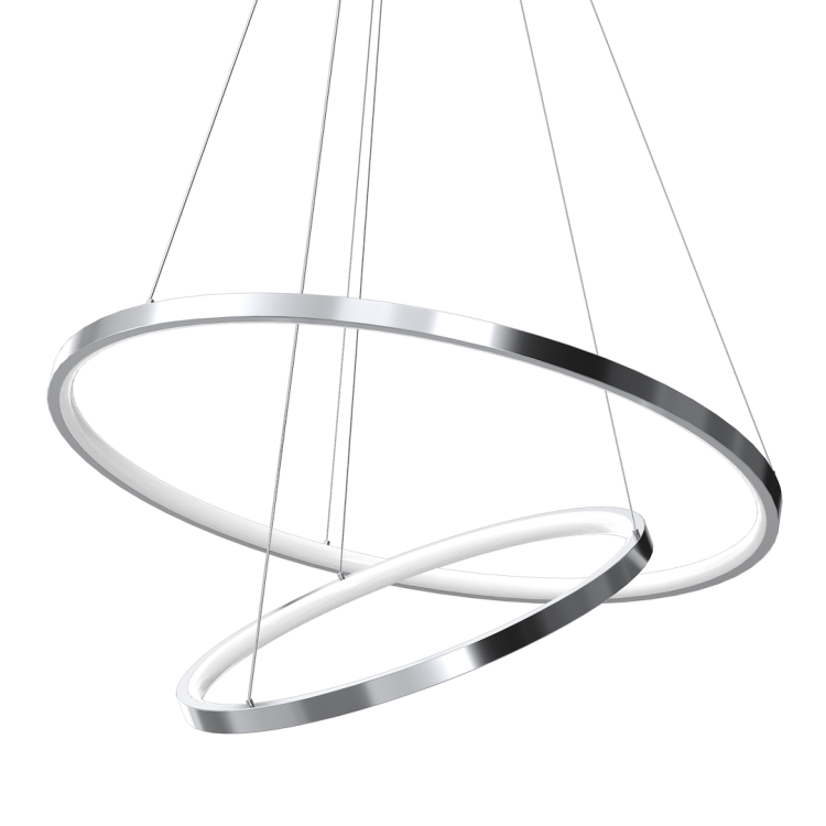Lampa wisząca HOOP CHROME 51W LED ML1550 Milagro
