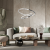 Lampa wisząca HOOP CHROME 51W LED ML1550 Milagro