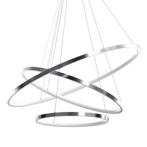Lampa wisząca HOOP CHROME 93W LED ML1551 Milagro