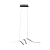Lampa wisząca LOOP 28W LED 4000K ML1577 Milagro