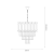 Żyrandol CRISTAL 5xE14 ML1634 Milagro