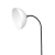 Lampa podłogowa ZACK Black 1xE27 ML1632 Milagro regulowana czarny czarna