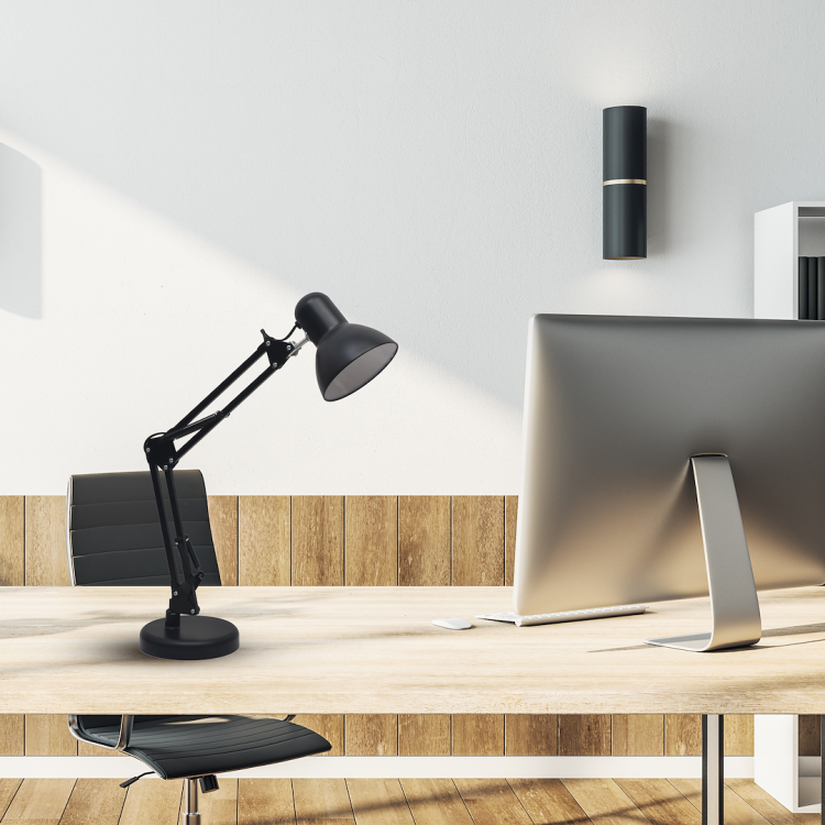 Lampka biurkowa NEXA Black 1xE27 ML1638 Milagro