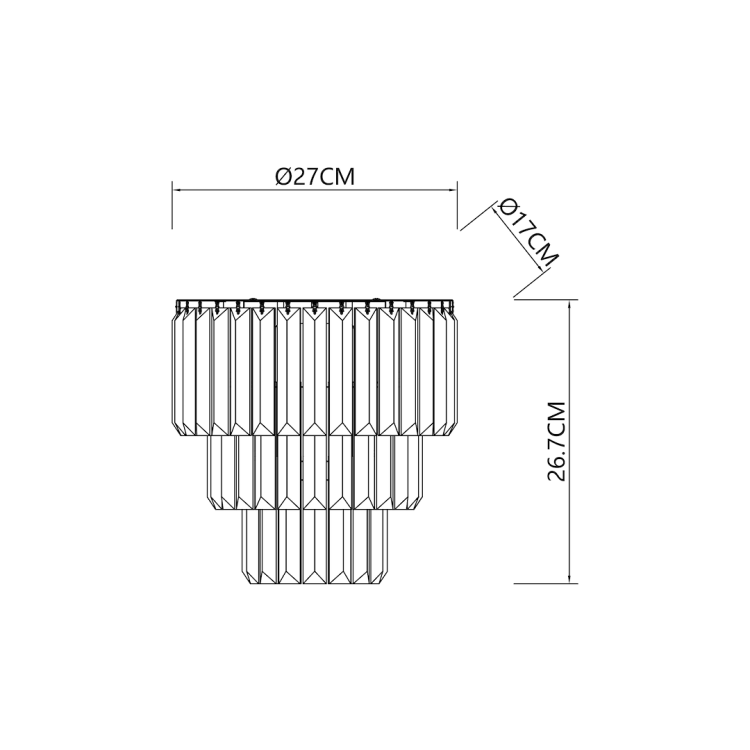 Kinkiet MILANO 2xE14 ML1495 Milagro