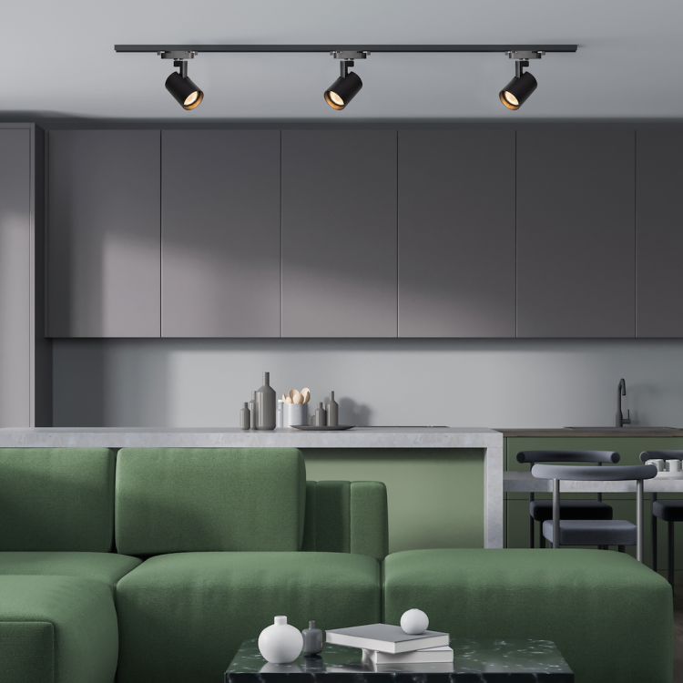 Oprawa Volf Track Czarny 1xGU10 ML0672 Milagro