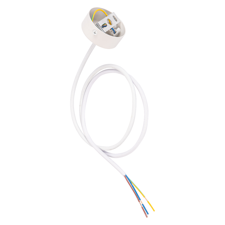 Zawiesie Zasilające Prowadnica Track Biały 1-Obwodowy v2.0 ML0719 Milagro