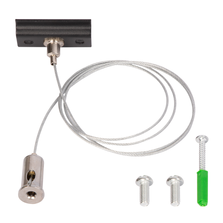 Zawiesie Prowadnica Track Czarny 1-Obwodowy v2.0 ML0720 Milagro