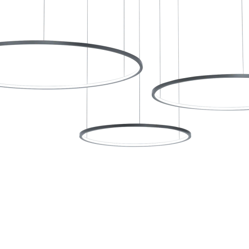 Lampa wisząca Saturno Black 100W LED ML0846 Milagro