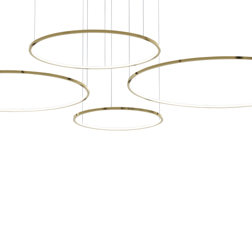 Lampa wisząca Saturno Gold 120W LED ML0849 Milagro