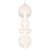 Lampa wisząca DAPHNE WHITE 36W ML0863 Milagro