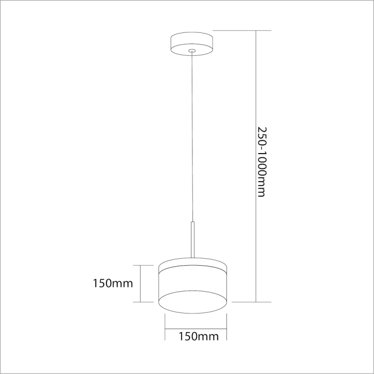 Lampa wisząca ELEGANCE 9W LED ML0995 Milagro