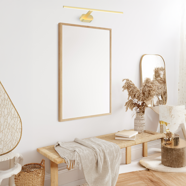 Kinkiet PRADO Satin Gold 11W LED 3000K ML1005 Milagro