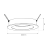 Oprawa podtynkowa Redondo Czarny 1xAR111 GU10 ML1076 Milagro
