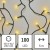 Lampki choinkowe Łańcuch kulki Cherry 100x LED z Żarówkami D5GW02 Emos Dekoracyjny 5m lampki świąteczne IP20 Dekoracja świąteczna Boże Narodzenie ozdoba wewnętrzna do domu sznur ciepłobiały Ciepły biały