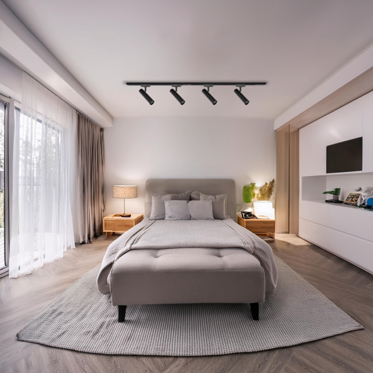 Reflektor Magro 7W 2700/4000K Czarny 1 Obwodowy ML1119 Milagro