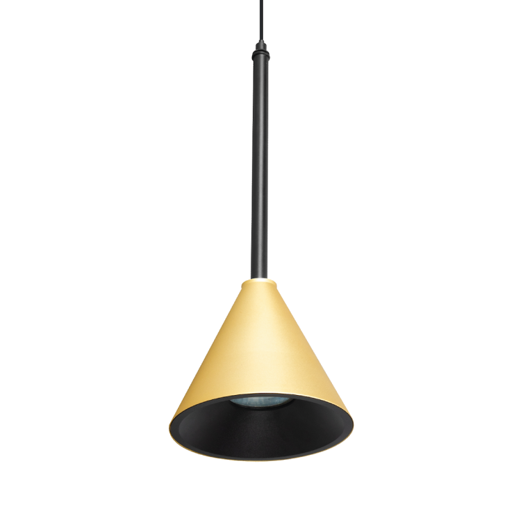 Lampa Wisząca Cone Złoty 1xGU10 ML1124 Milagro