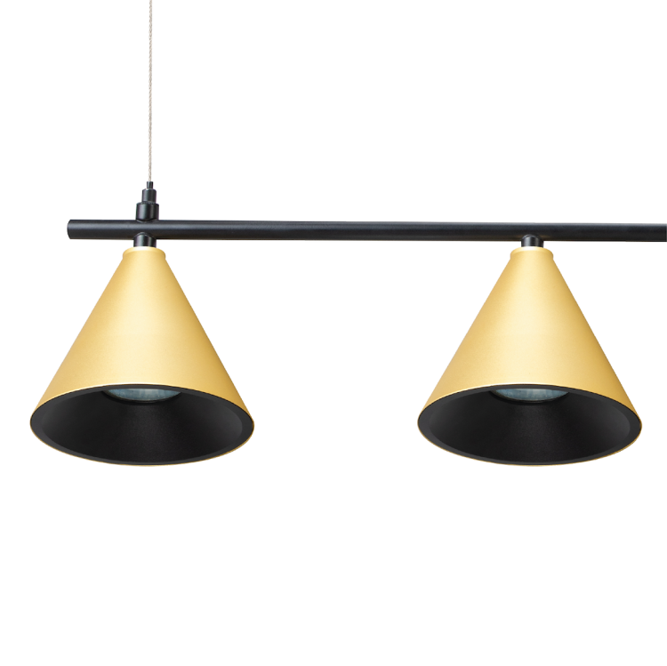 Lampa Wisząca Cone Złoty 4xGU10 ML1125 Milagro